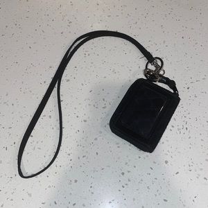 vera bradley lanyard and wallet